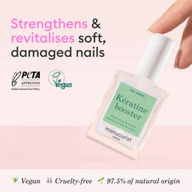 Manucurist Keratine support Nail Strengthener 50g brush applicator