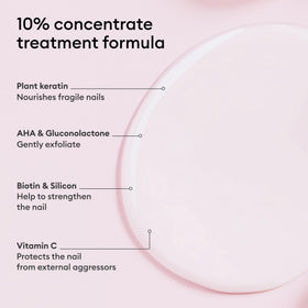 Manucurist Keratine support Nail Strengthener on a vanity table