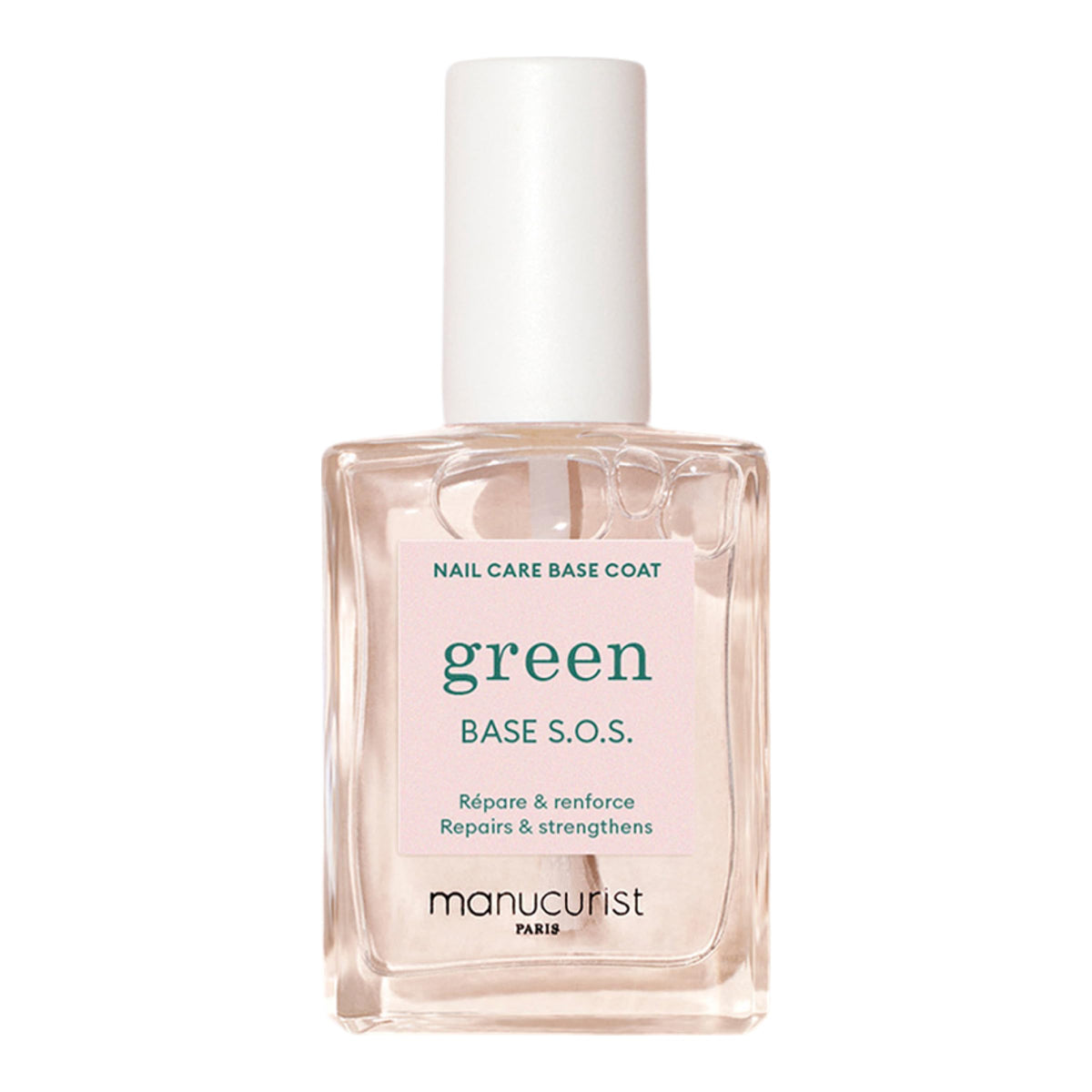 Manucurist S.O.S. Base Coat front view 0.5 fl oz
