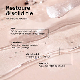Manucurist S.O.S. Base Coat on a nail care setup