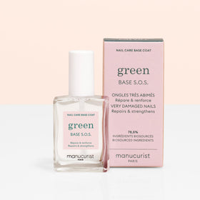 Manucurist S.O.S. Base Coat with plant-based ingredients