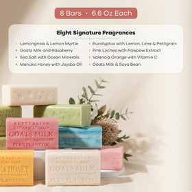Manuka Honey with Jojoba Oil soap bar close-up