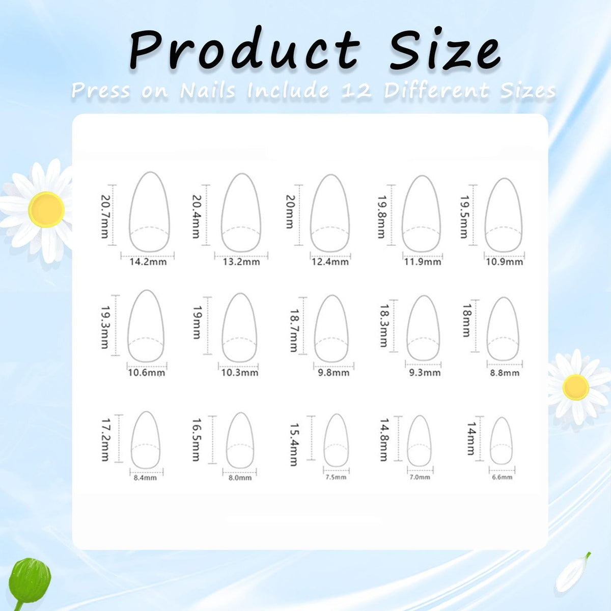 MAOTTIE Almond Press On Nails in lifestyle setting