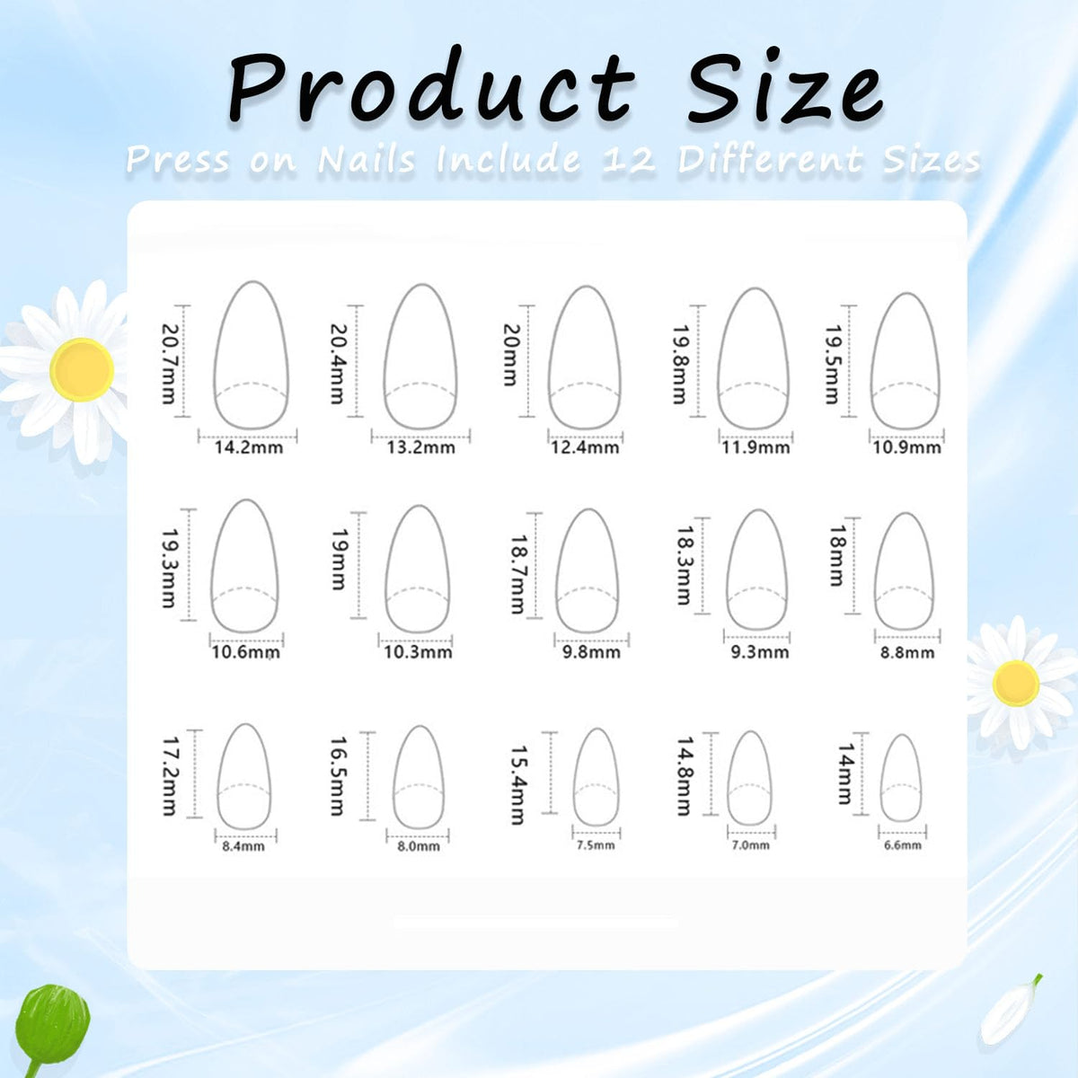 MAOTTIE short press on nails in pink translucent colour