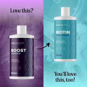 Maple Holistics Advanced Biotin Shampoo side view