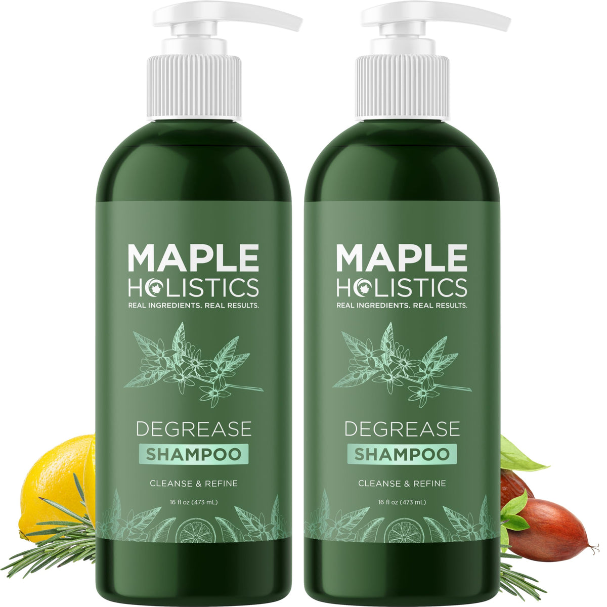 Maple Holistics Clarifying Shampoo 2 Pack front view