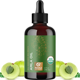 Maple Holistics Organic Amla Oil 4 Fl Oz front view