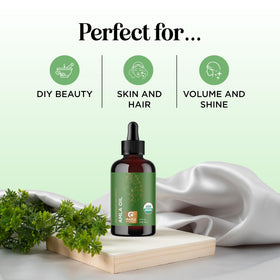 Maple Holistics Organic Amla Oil bottle with label