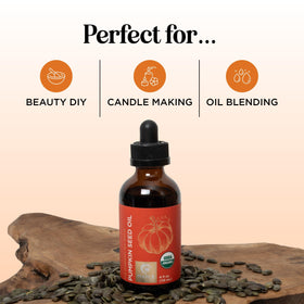 Maple Holistics Pumpkin Seed Oil 4oz lifestyle scene