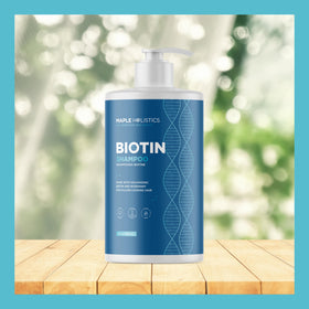 Maple Holistics Rosemary and Biotin Shampoo back label
