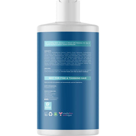 Maple Holistics Rosemary and Biotin Shampoo close-up of label