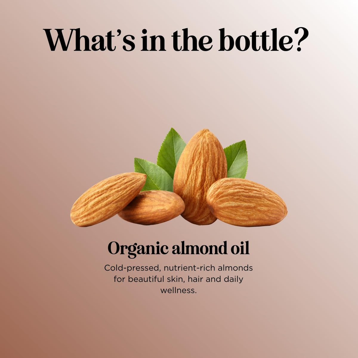 Maple Holistics Sweet Almond Oil 16oz with essential oils