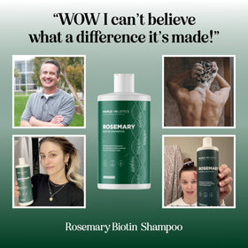 Maple Holistics Volumizing Biotin Shampoo 16 Fl Oz with rosemary and tea tree oil