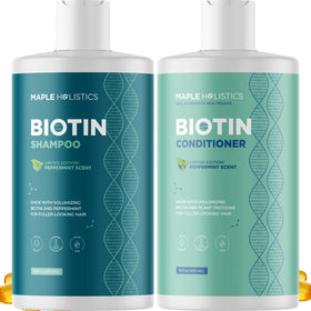 Maple Holistics Volumizing Biotin Shampoo front view 16 Fl Oz