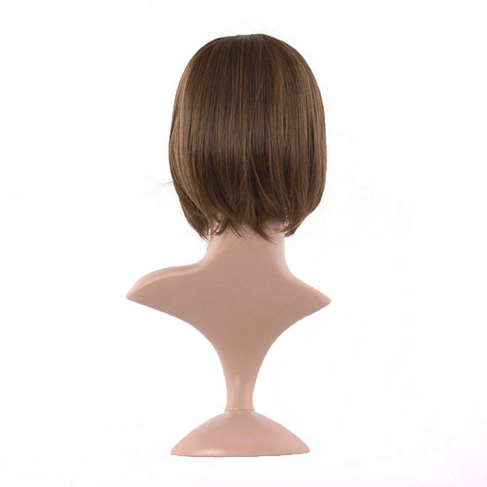 MapofBeauty 12 Inch Flax Brown Wig packaging