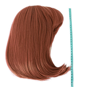 MapofBeauty 12 Inch Ginger Orange Bob Wig packaging