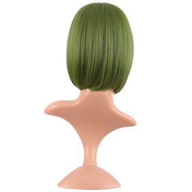 MapofBeauty 12 Inch Olive Green Bob Wig packaging