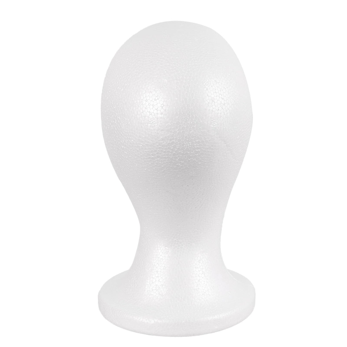 MapofBeauty Wig Stand with a hat on display