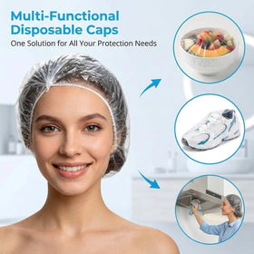 MAQIHAN shower cap compact for travel storage