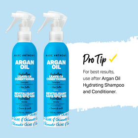 Marc Anthony Argan Oil Leave-In Conditioner with other Argan Oil products