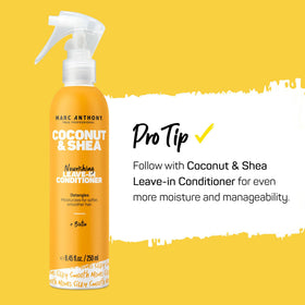 Marc Anthony Coconut Shea Leave-In Conditioner Spray in lifestyle setting