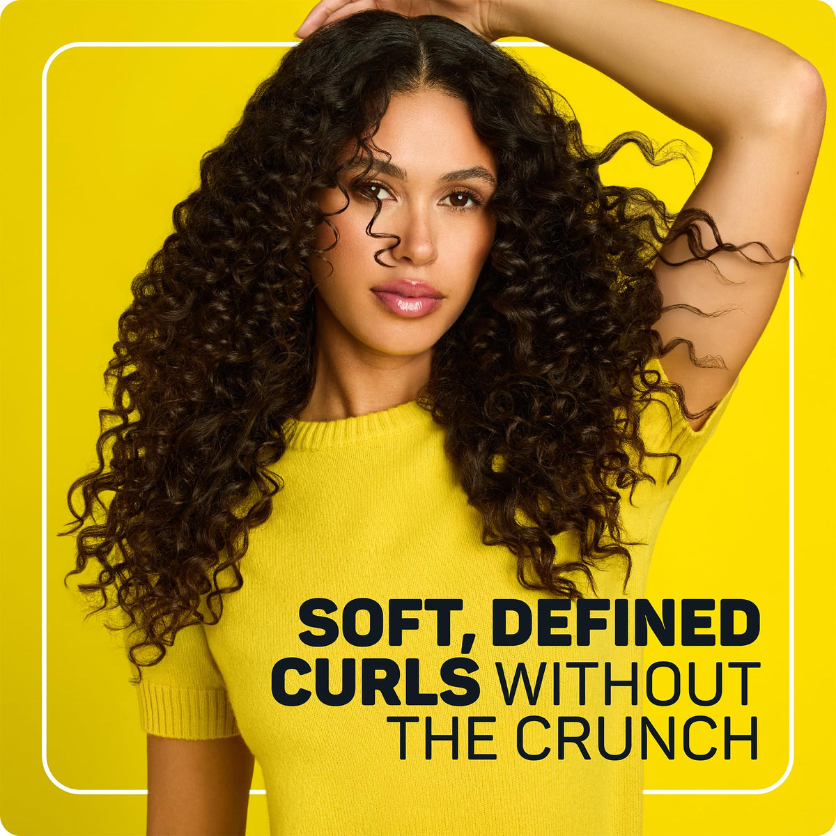 Marc Anthony Curl Envy Cream applied to curly hair
