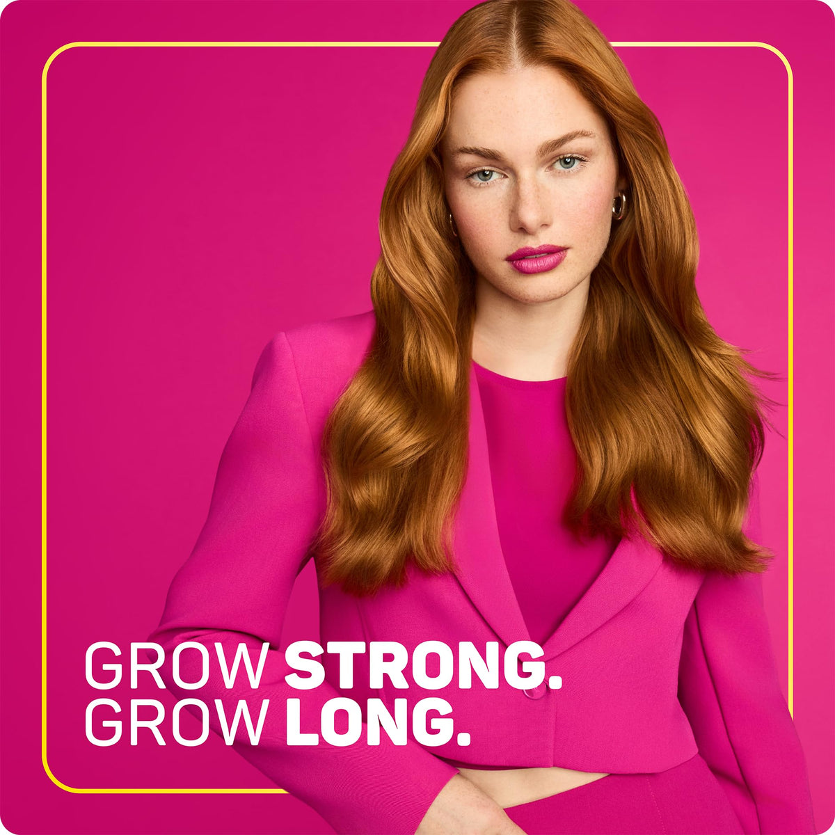 Marc Anthony Grow Long Scalp & Hair Serum with ingredients displayed