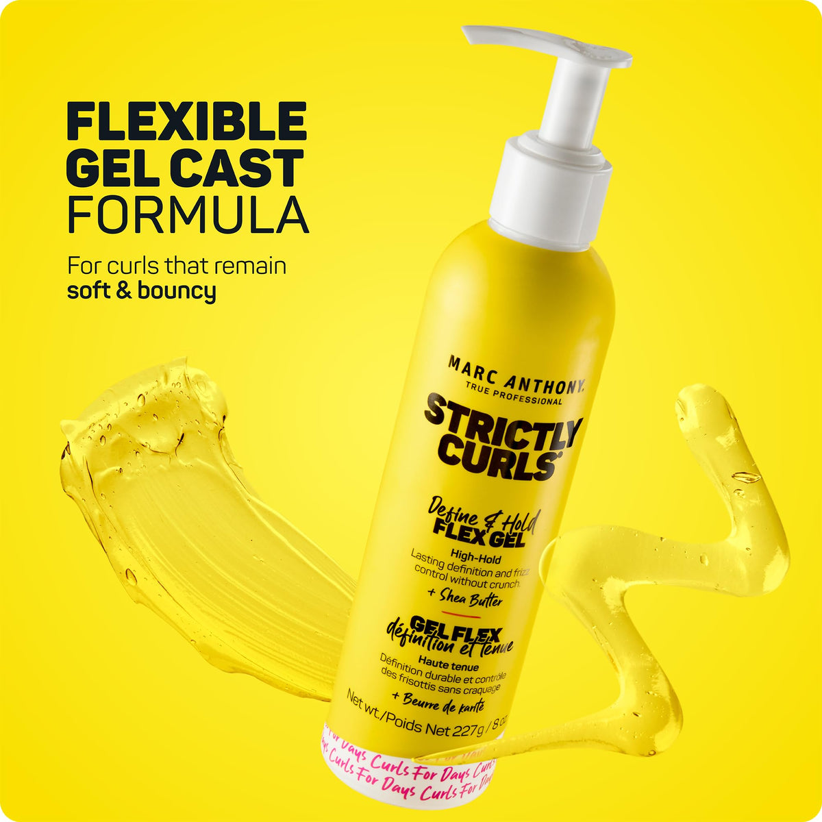 Marc Anthony Strictly Curls Define & Hold Gel 2 pack back view