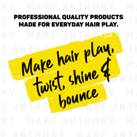 Marc Anthony StrictlyCurls Shampoo & Conditioner Set with tropical background