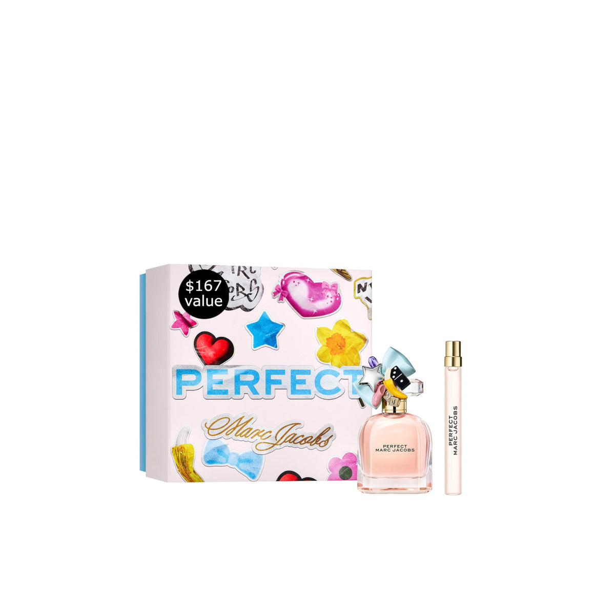 Marc Jacobs Perfect Eau de Parfum 2-pc set with 1.6oz bottle and travel spray