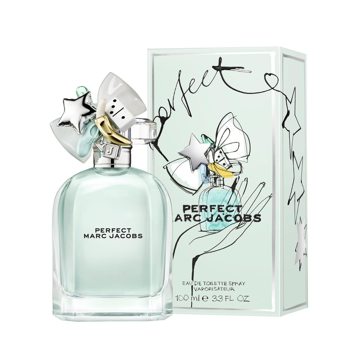 Marc Jacobs Perfect Eau de Toilette 3.3 fl oz with fragrance notes