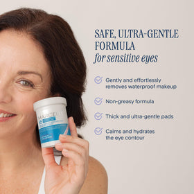 MARCELLE Gentle Eye Makeup Remover Pads open with pads visible