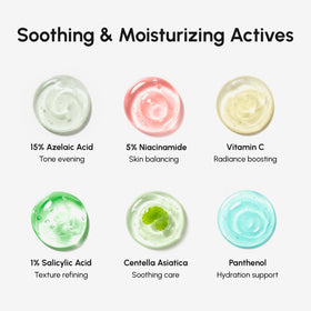 MAREE Azelaic Acid Face Cream 15% application on skin