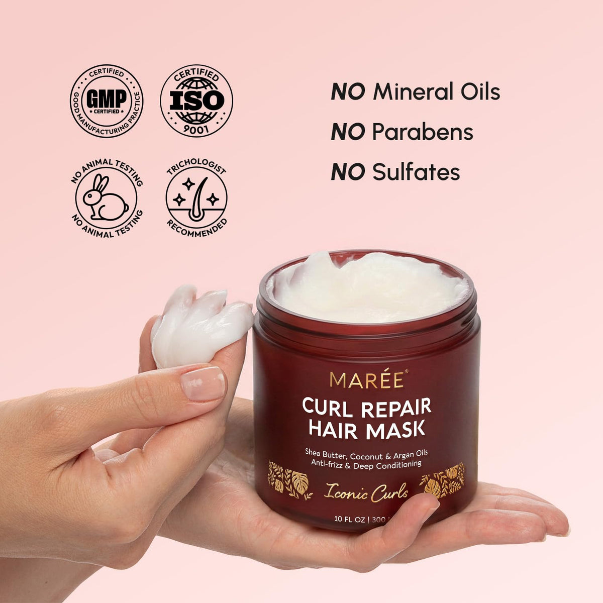 MAREE Deep Conditioning Hair Mask packaging details