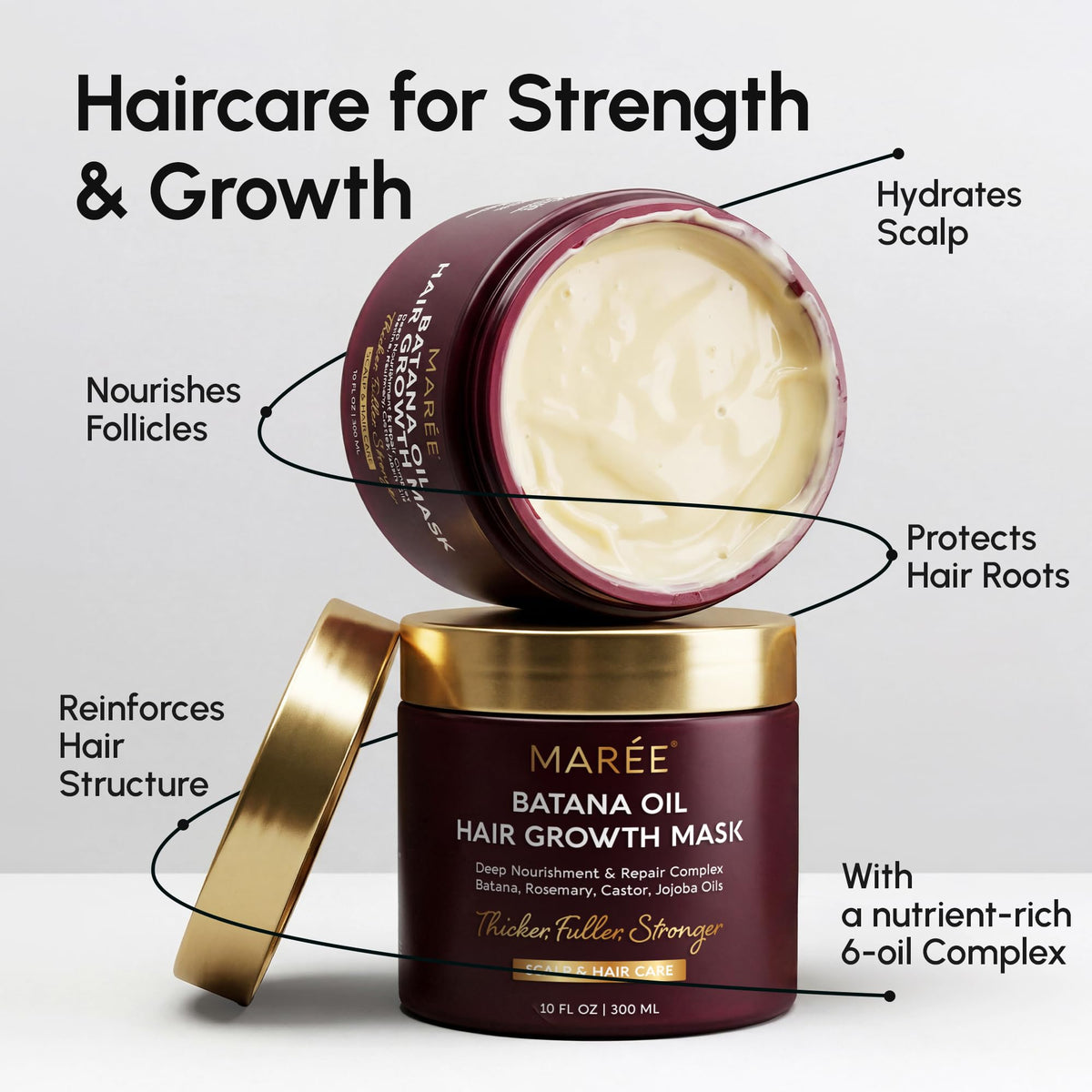 MAREE Deep Conditioning Hair Mask texture close-up