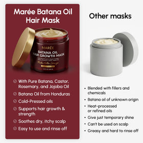 MAREE Deep Conditioning Hair Mask with coconut oil