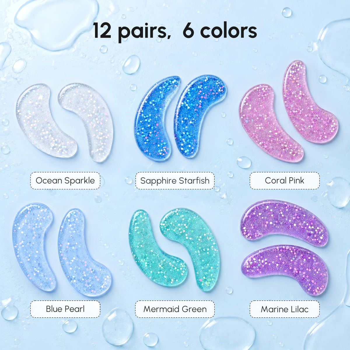 MAREE Eye Gels in travel pouch