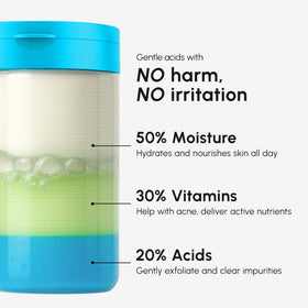 MAREE Glycolic Acid Pads with ingredients list