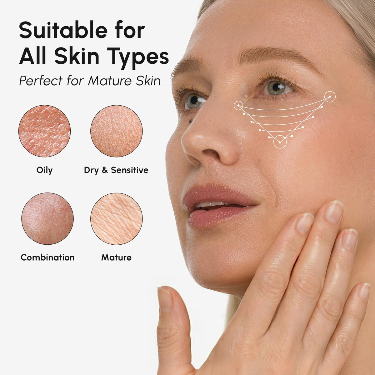 MAREE Under Eye Balm Stick Hydrating side view