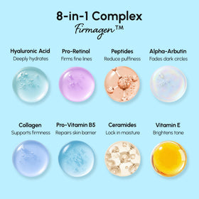 MAREE Under Eye Balm Stick ingredients list on packaging