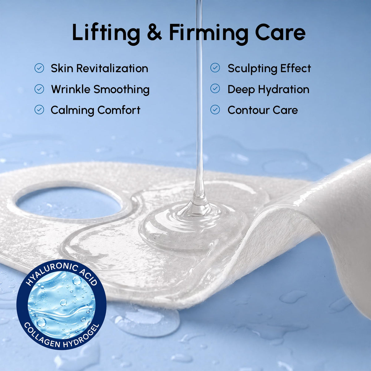 MAREE V Line Lifting Mask Chin Strap with ingredients