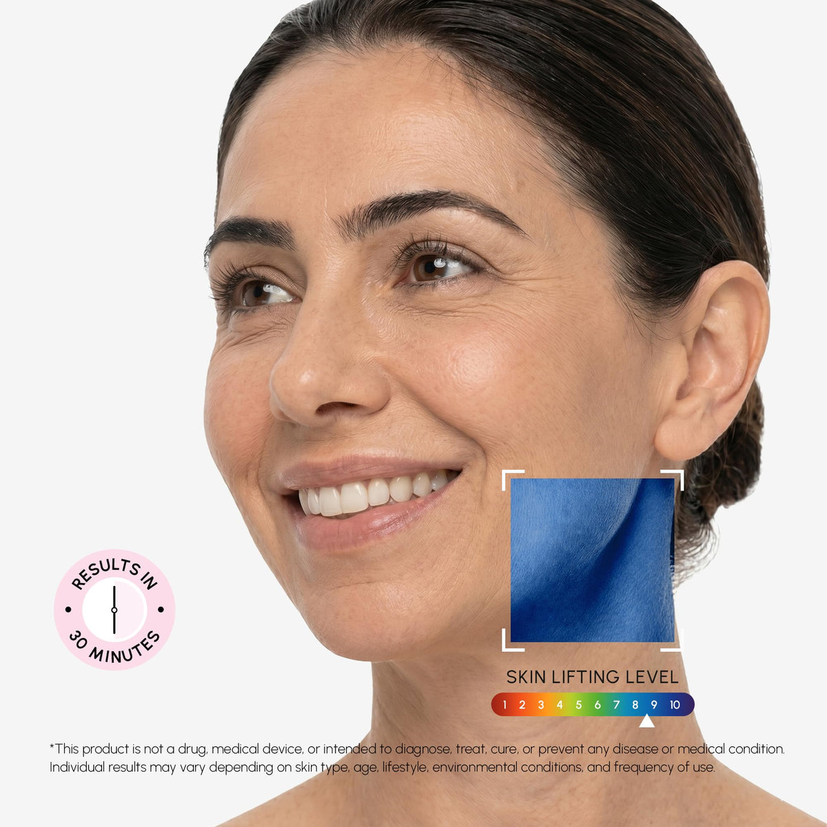 MAREE V Line Lifting Mask in use during sleep