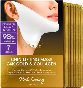 MAREE V Line Lifting Mask with 24K Gold front view