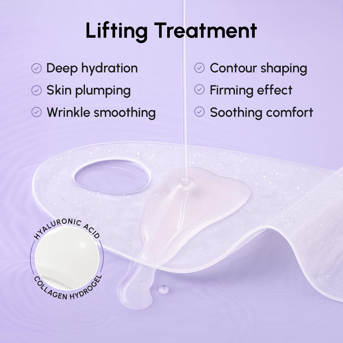 MAREE V Line Lifting Mask with hyaluronic acid and collagen