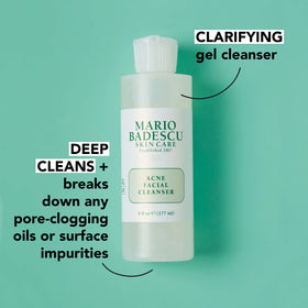 Mario Badescu Acne Facial Cleanser 6 Fl Oz with Aloe Vera and Chamomile