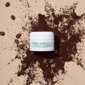 Mario Badescu Caffeine Eye Cream in bathroom setting