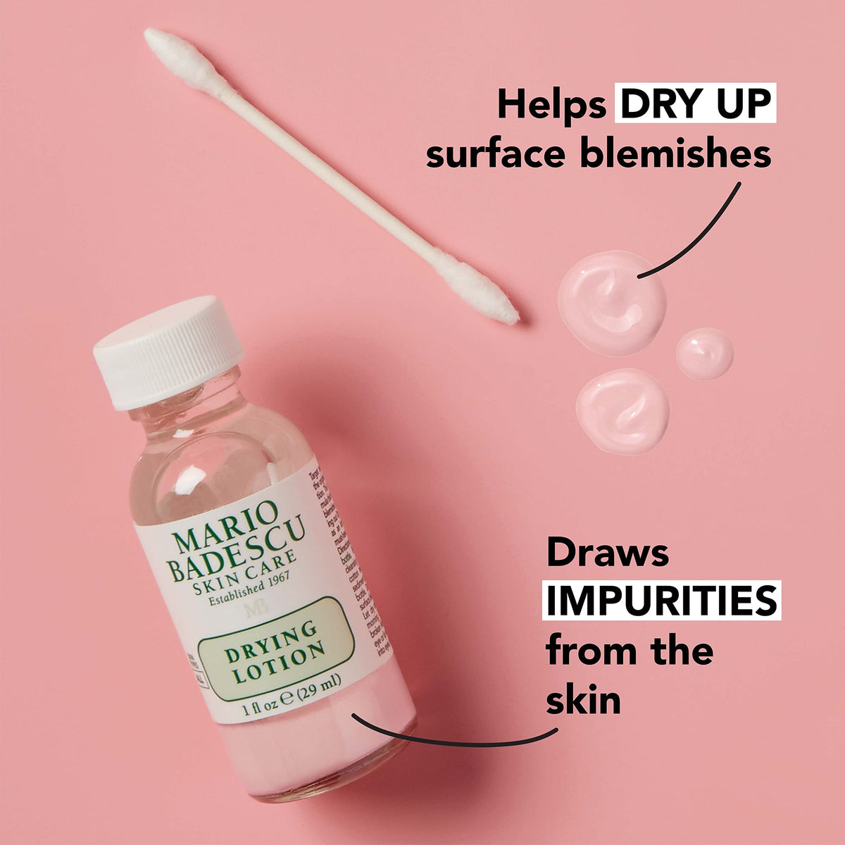 Mario Badescu Drying Lotion packaging details