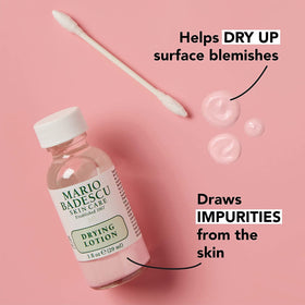 Mario Badescu Drying Patches in use on skin