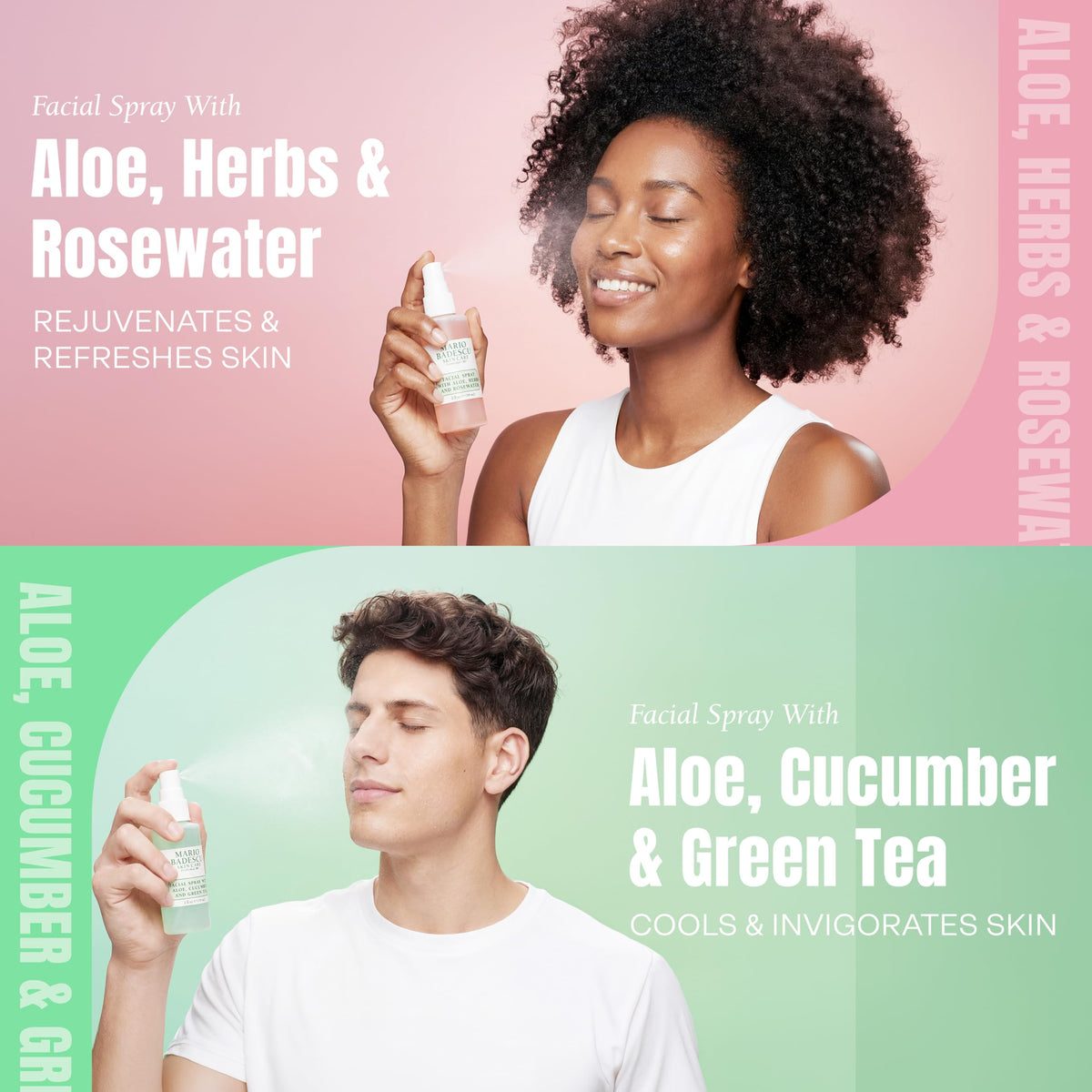 Mario Badescu facial mist Aloe, Chamomile & Lavender spray