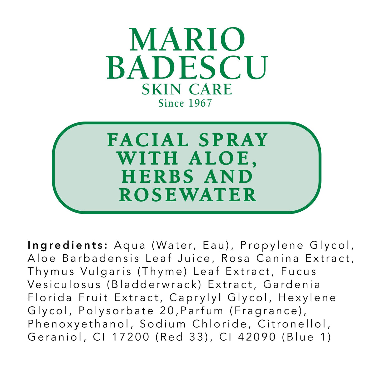 Mario Badescu Facial Spray 4 FL OZ in a refreshing setting